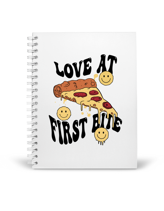 Pizza mámor jegyzetfüzet